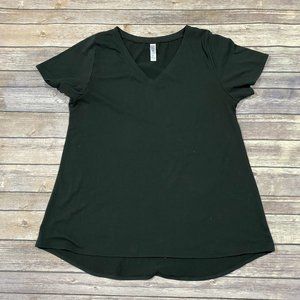 Solid Black LuLaRoe Christy T Size L